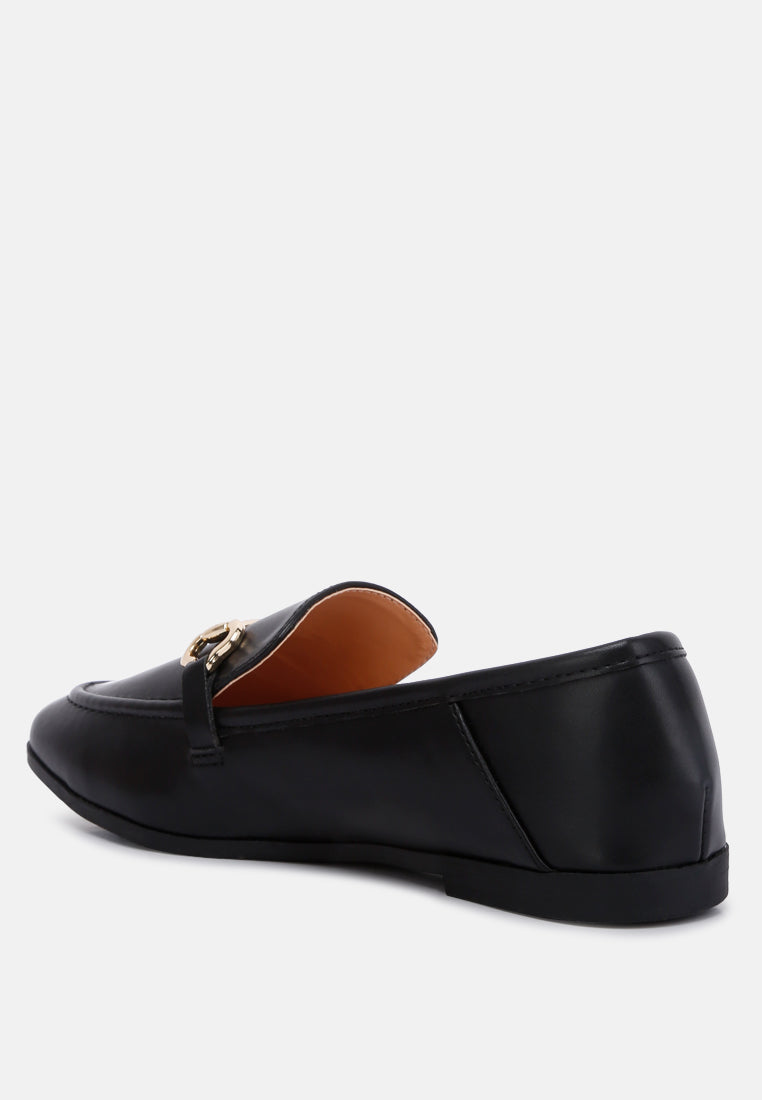 Horsebit Almond Toe Loafers