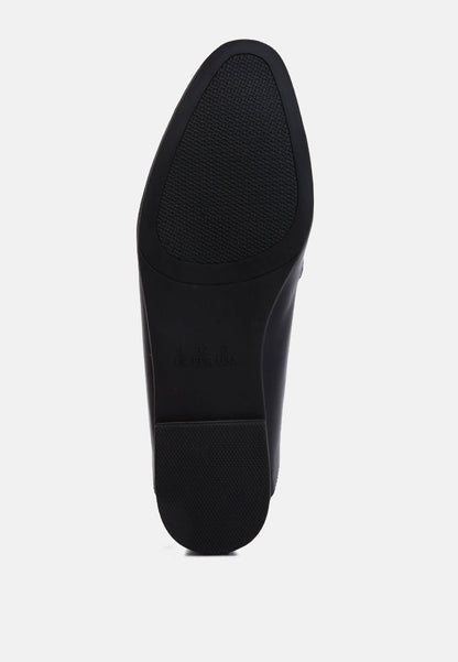 Horsebit Almond Toe Loafers