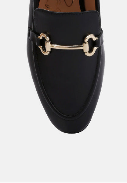 Horsebit Almond Toe Loafers