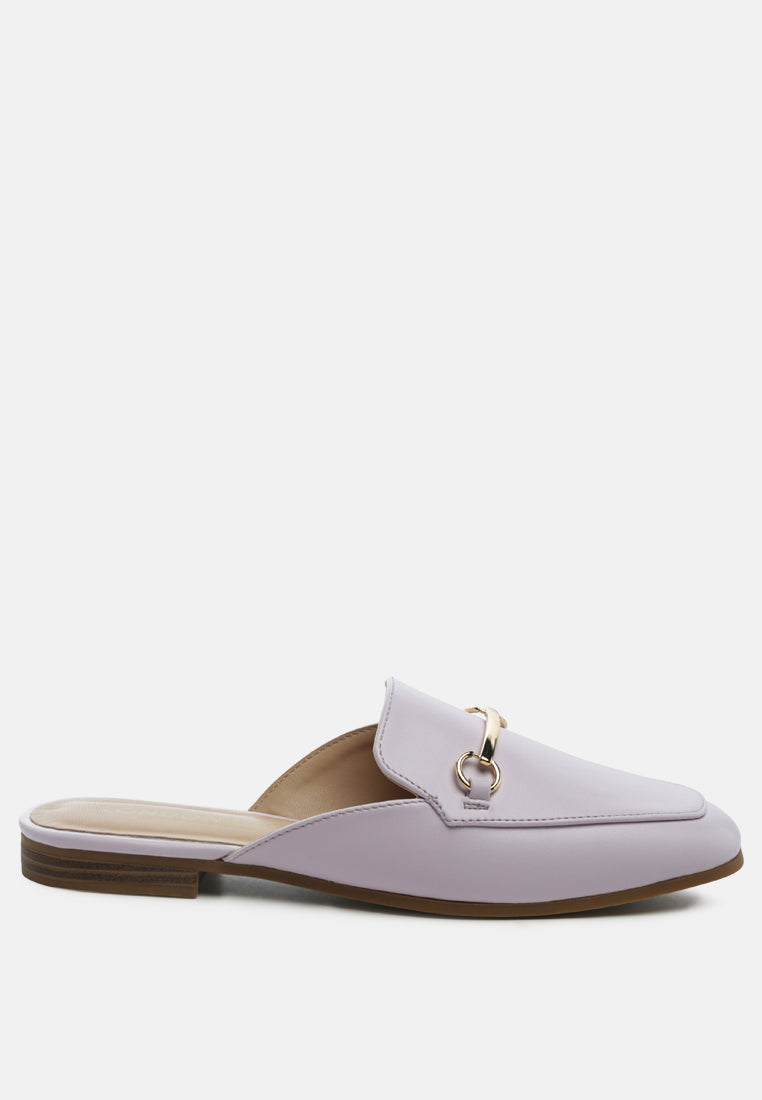 Slip On Flat Mules