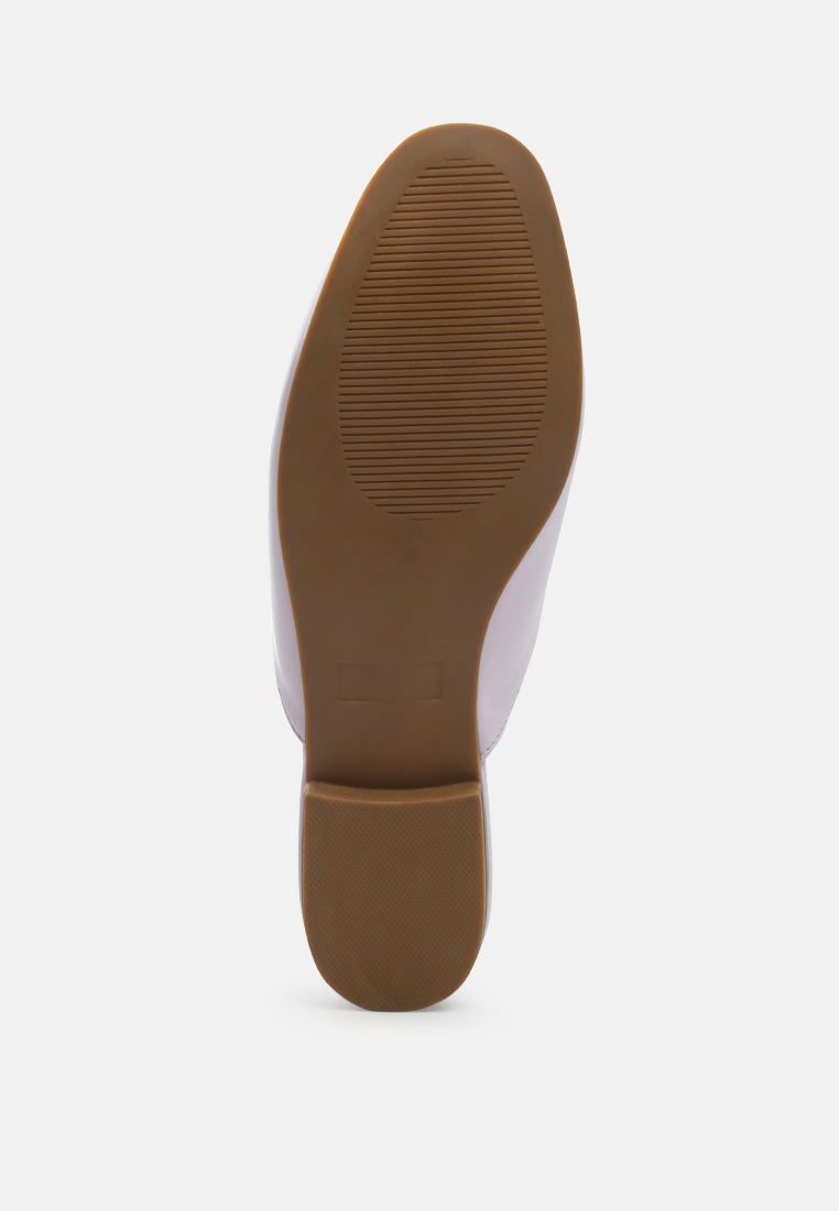 Slip On Flat Mules