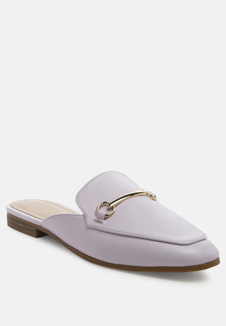 Slip On Flat Mules