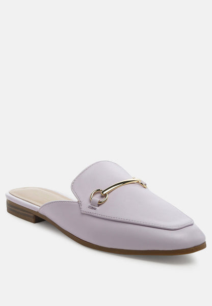 Slip On Flat Mules
