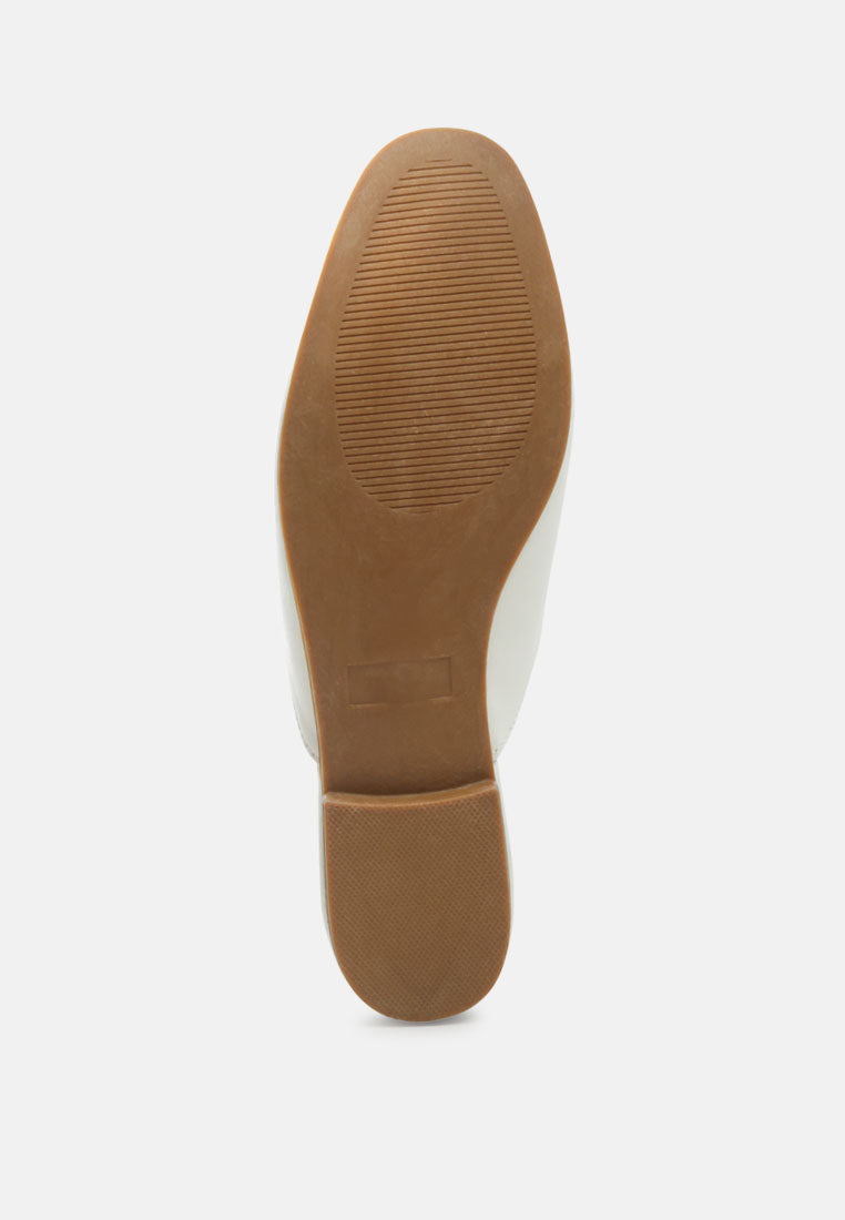 Slip On Flat Mules