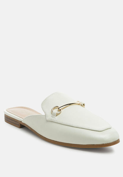 Slip On Flat Mules